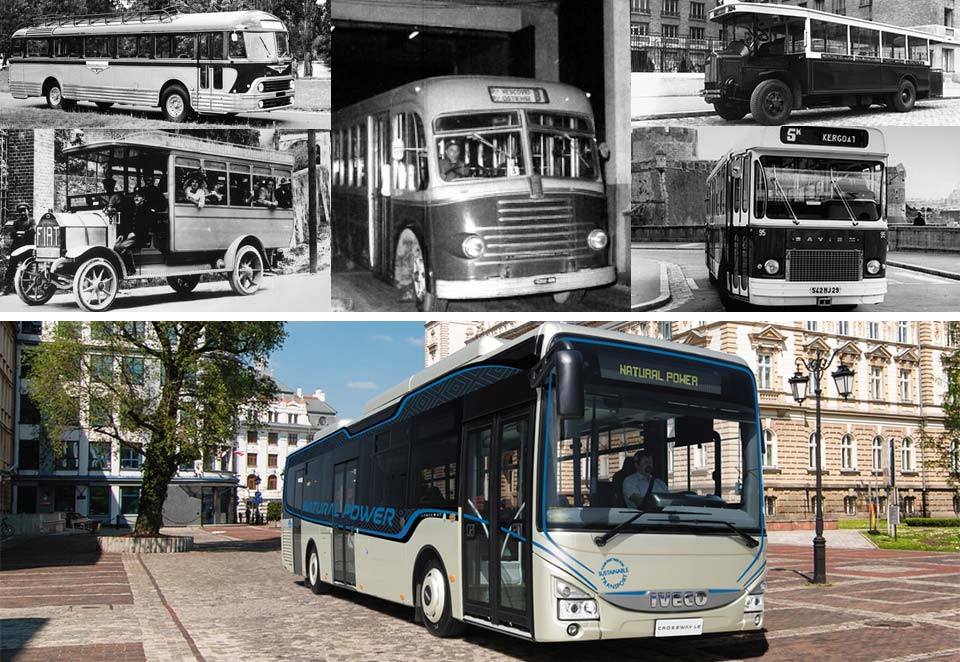 storia autobus italia